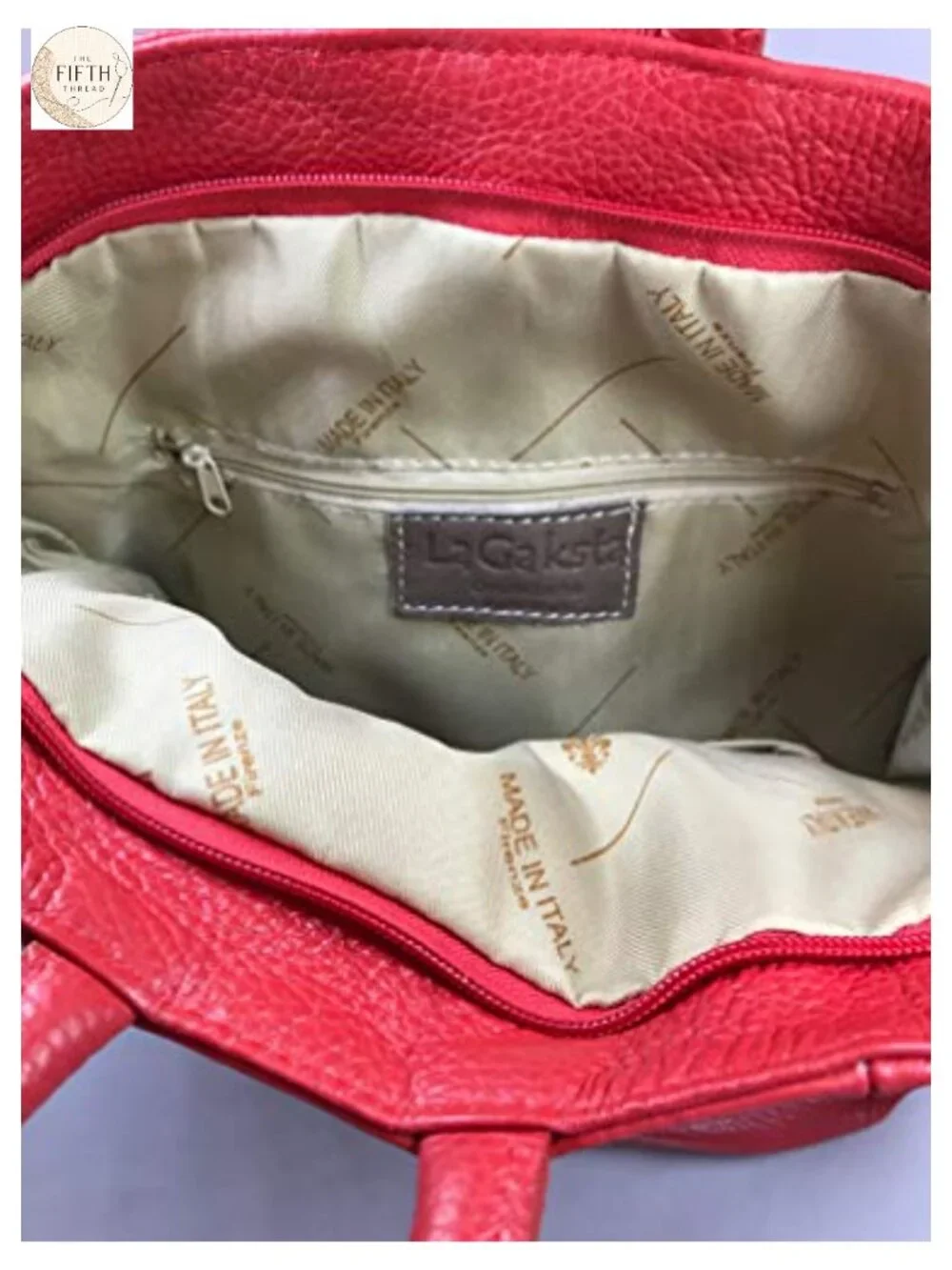 Convertible Italian Leather Backpack Purse Tote 3-in-1